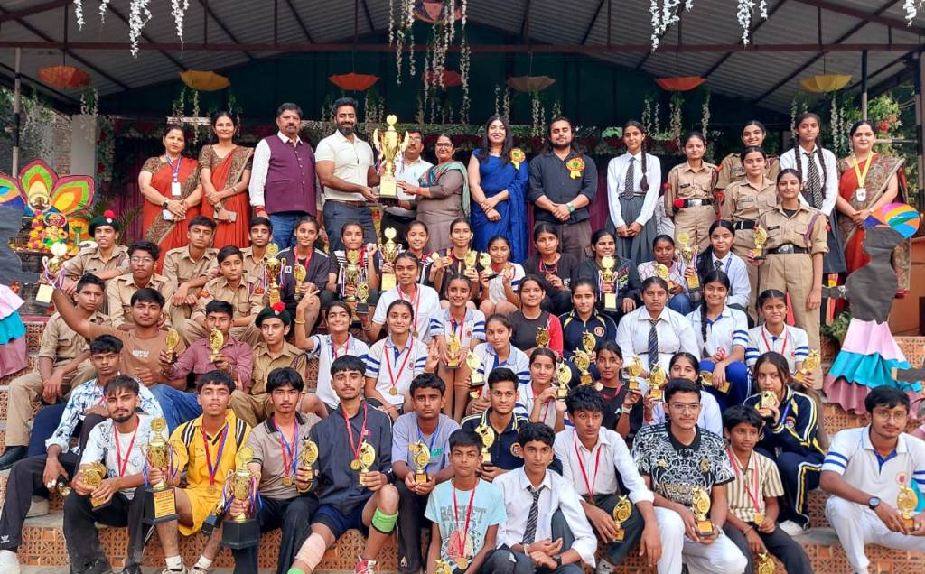 दो दिवसीय जिला स्तरीय सीबीएसई खेलकूद प्रतियोगिता का सफल समापन